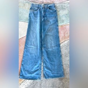 Good American Good Legs Flare Indigo Jeans